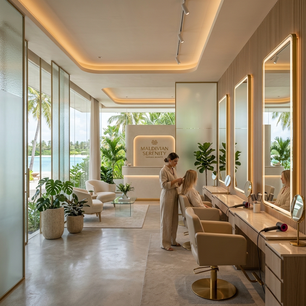 Natural Beauty Salon Interior